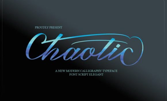 Chaotic Font Fonts Free Download Chaotic Font - Featured Image