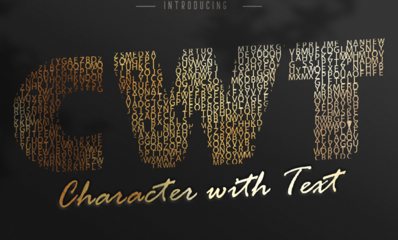 Character with Text Font - Featured Image