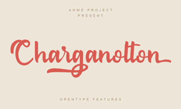 Charganolton Font - Featured Image