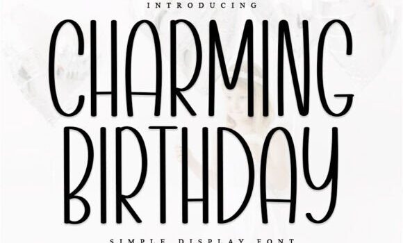 Charming Birthday Font Fonts Free Download Charming Birthday Font - Featured Image