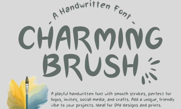 Charming Brush Font Fonts Free Download Charming Brush Font - Featured Image