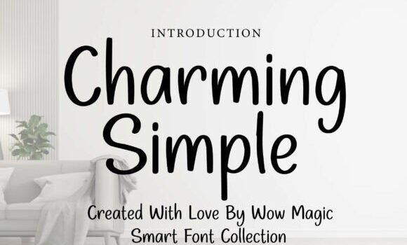 Charming Simple Font Fonts Free Download Charming Simple Font - Featured Image