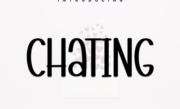 Chating Font - Featured Image