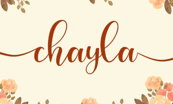 Chayla Font Fonts Free Download Chayla Font - Featured Image