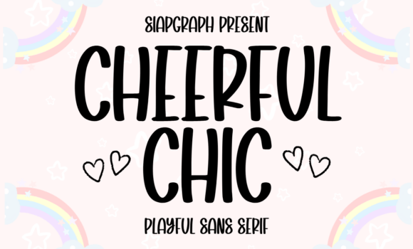 Cheerful Chic Font - Featured Image
