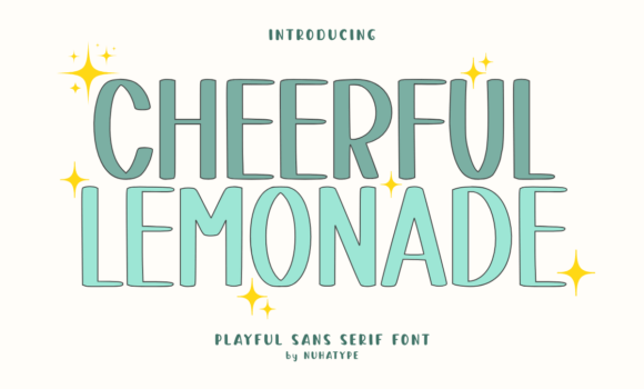 Cheerful Lemonade Font Fonts Free Download Cheerful Lemonade Font - Featured Image