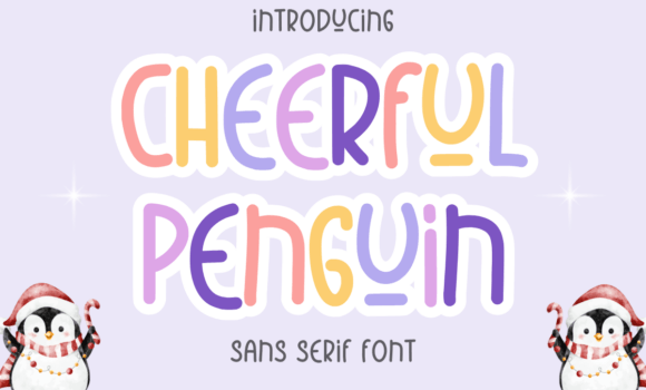 Cheerful Penguin Font Fonts Free Download Cheerful Penguin Font - Featured Image