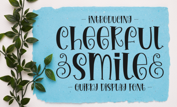 Cheerful Smile Font - Featured Image
