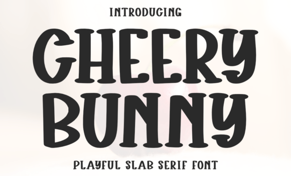 Cheery Bunny Font - Featured Image