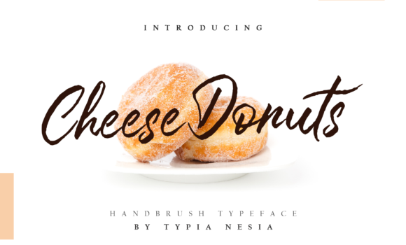 Cheese Donuts Font - Featured Image