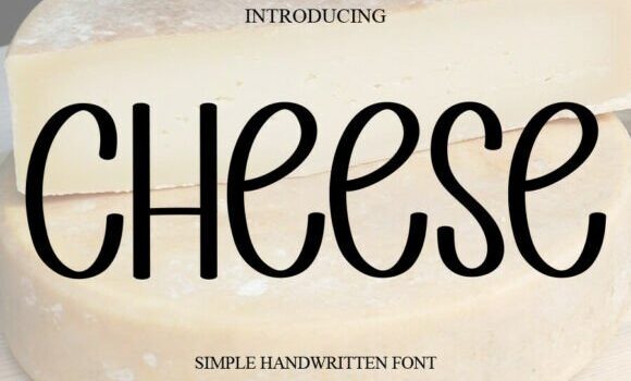Cheese Font - Featured Image