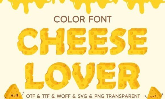 Cheese Lover Font Fonts Free Download Cheese Lover Font - Featured Image