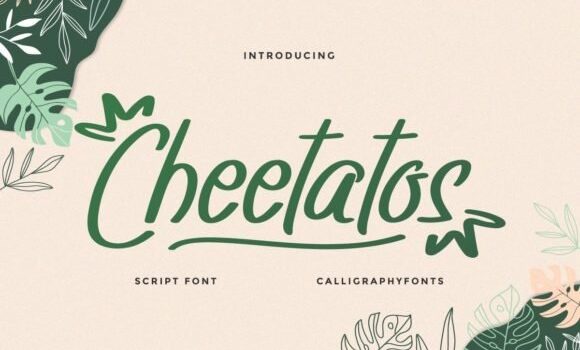 Cheetatos Font - Featured Image