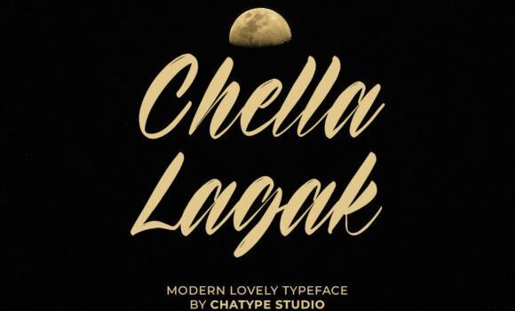 Chella Lagak Font - Featured Image