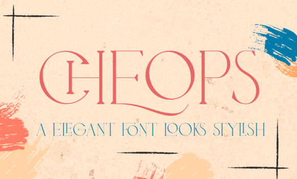 Cheops Font - Featured Image