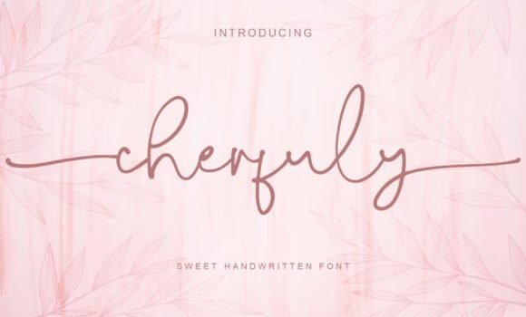 Cherfuly Font Fonts Free Download Cherfuly Font - Featured Image