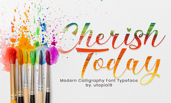 Cherish Today Font Fonts Free Download Cherish Today Font - Featured Image
