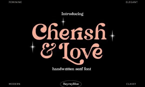 Cherish & Love Font Fonts Free Download Cherish & Love Font - Featured Image