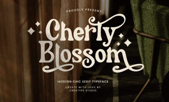 Cherly Blossom Font Fonts Free Download Cherly Blossom Font - Featured Image