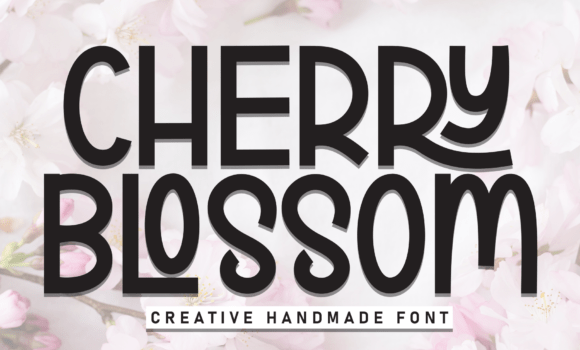 Cherry Blossom Font Fonts Free Download Cherry Blossom Font - Featured Image