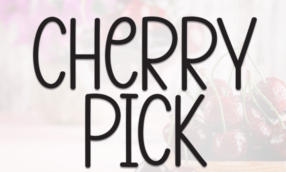 Cherry Pick Font Fonts Free Download Cherry Pick Font Fonts Free Download