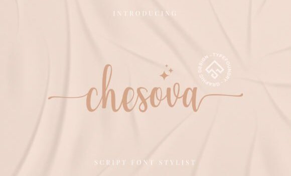 Chesova Font Fonts Free Download Chesova Font - Featured Image