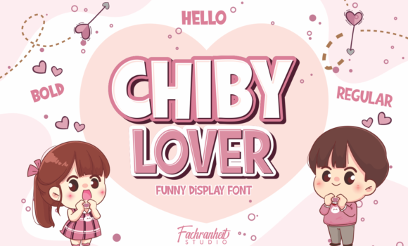 Chiby Lover Font - Featured Image