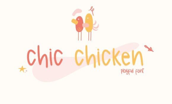 Chic Chicken Font - Featured Image