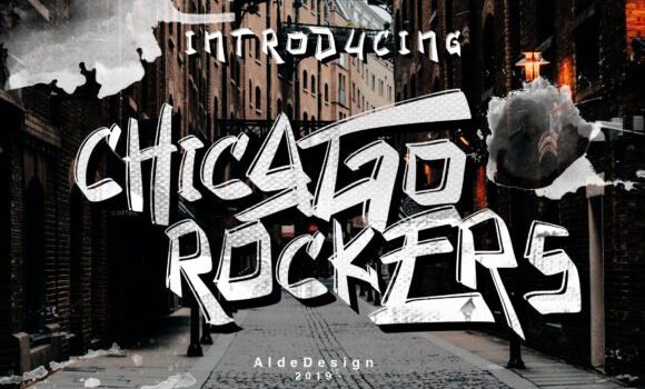 Chicago Rockers Font - Featured Image