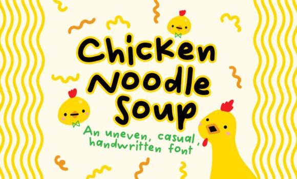 Chicken Noodle Soup Font - Featured Image