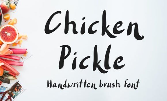 Chicken Pickle Font - Featured Image