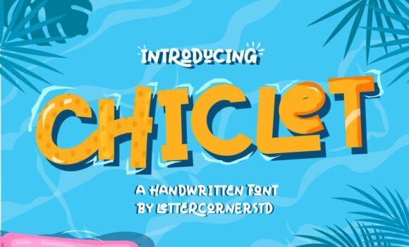 Chiclet Font - Featured Image