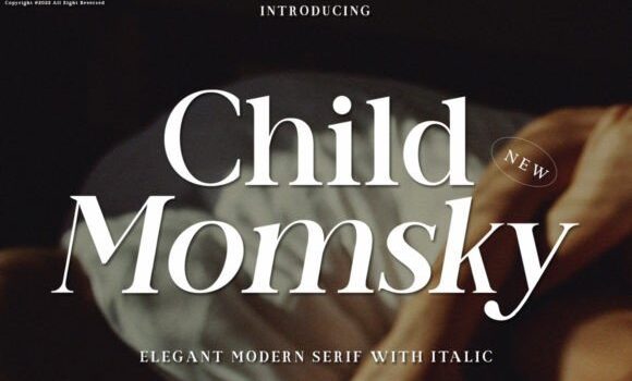 Child Momsky Font - Featured Image