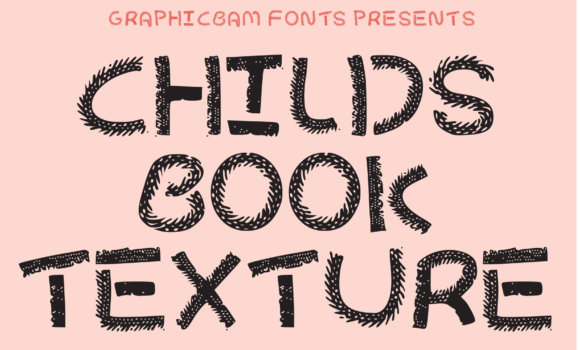 Child’s Book Texture Font Fonts Free Download Child's Book Texture Font - Featured Image