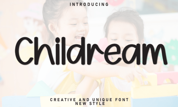 Childream Font - Featured Image
