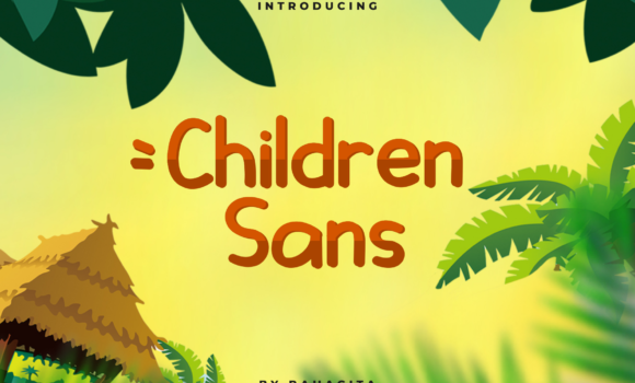 Children Sans Font - Featured Image