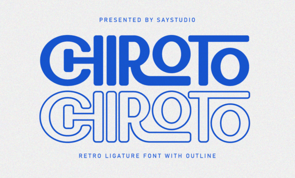 Chiroto Font - Featured Image