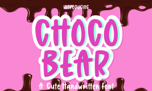 Choco Bear Font - Featured Image