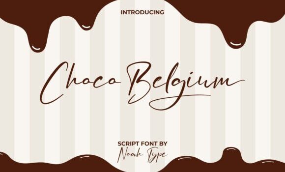 Choco Belgium Font Fonts Free Download Choco Belgium Font - Featured Image