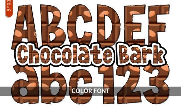 Chocolate Bark Font Fonts Free Download Chocolate Bark Font - Featured Image