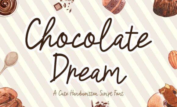 Chocolate Dream Font - Featured Image