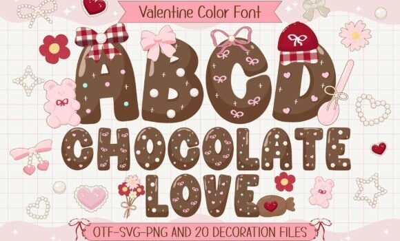 Chocolate Love Font - Featured Image