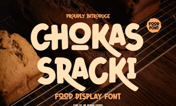 Chokas Sracki Font - Featured Image