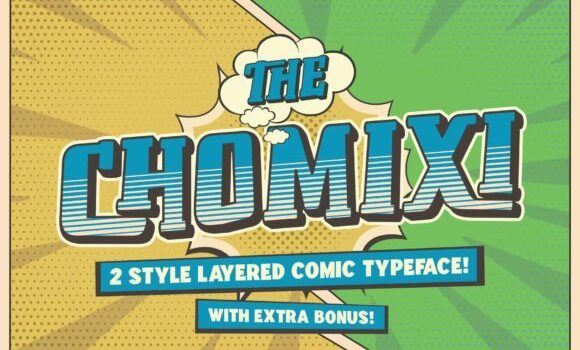 Chomoxi Font - Featured Image