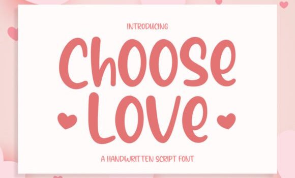 Choose Love Font - Featured Image