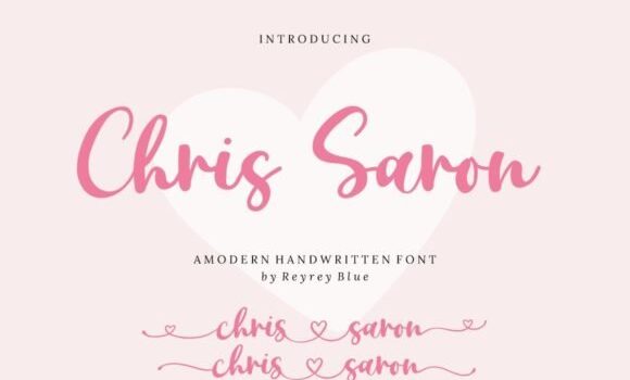 Chris Sharon Font - Featured Image