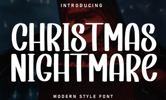Chrismas Nightmare Font - Featured Image