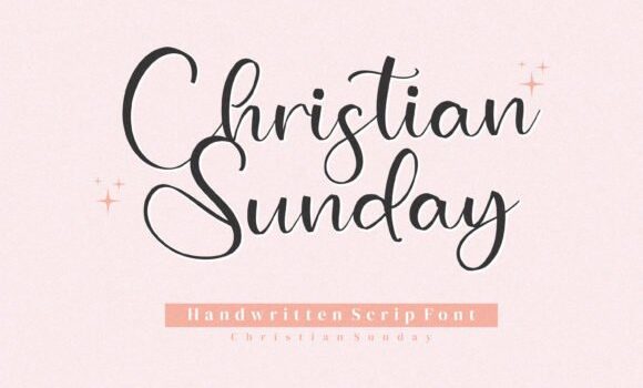 Christian Sunday Font Fonts Free Download Christian Sunday Font - Featured Image