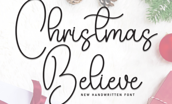 Christmas Believe Font Fonts Free Download Christmas Believe Font - Featured Image