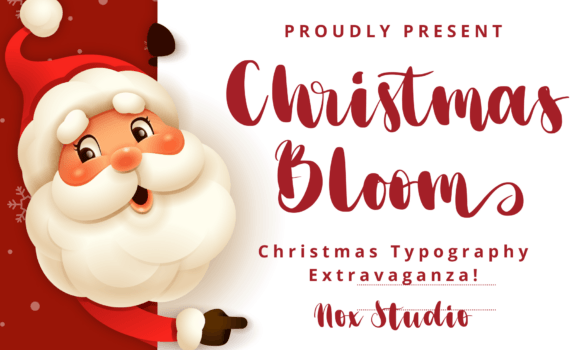 Christmas Bloom Font Fonts Free Download Christmas Bloom Font - Featured Image